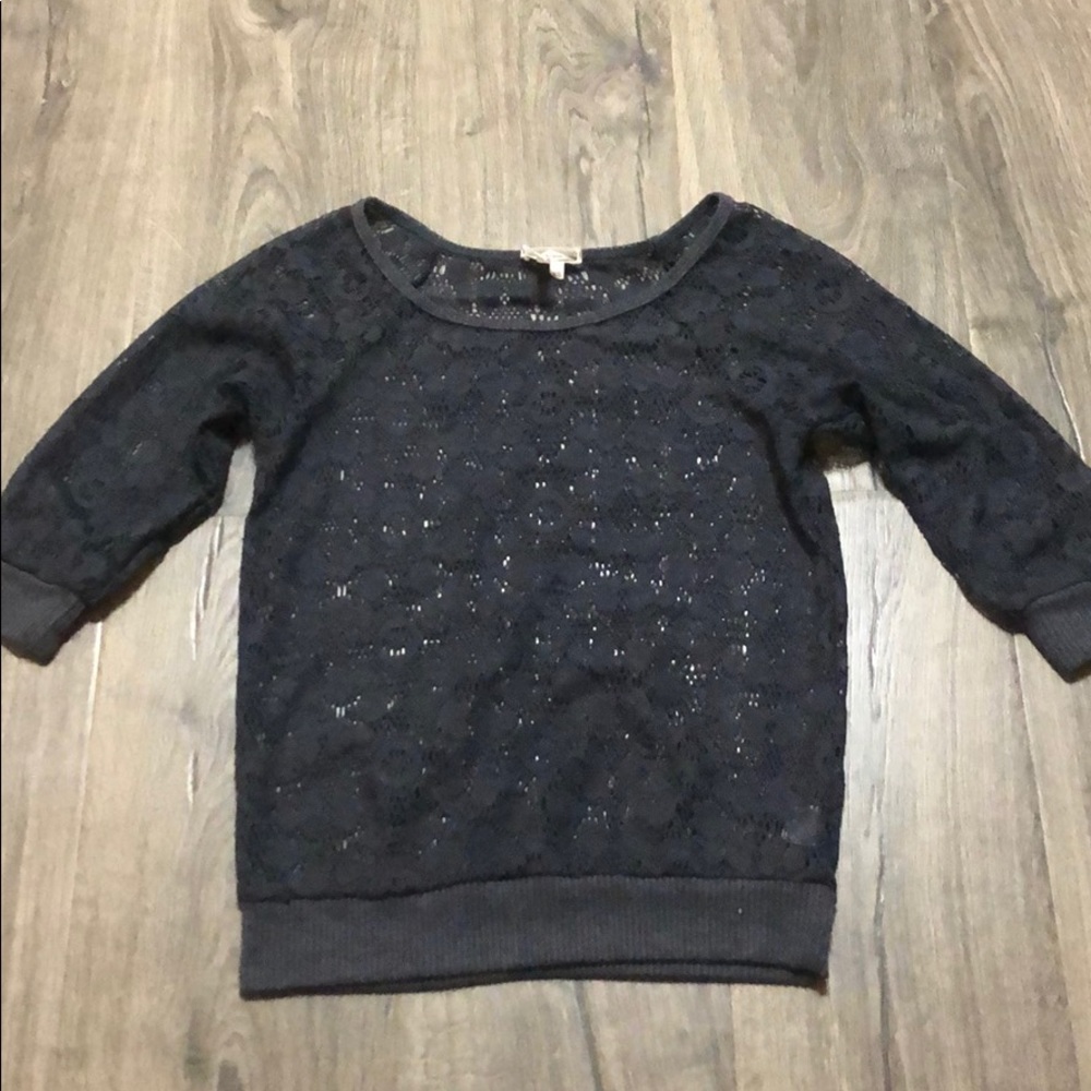Kirra Lace 3/4 Sleeve Shirt